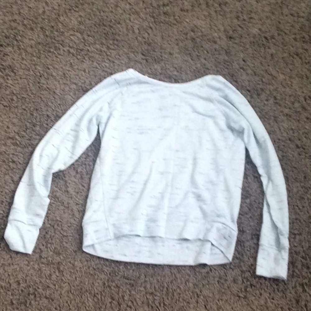 Blue long sleeve shirt, large in kids